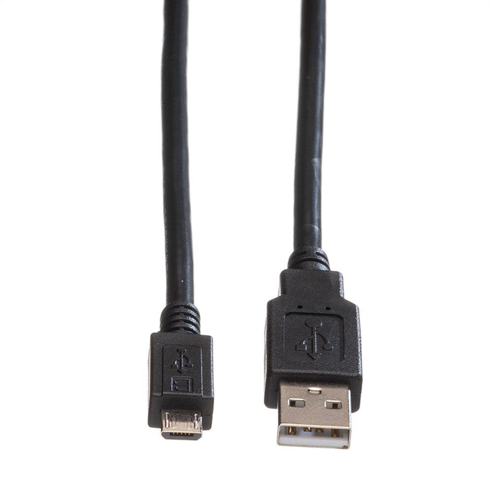 Kabelis USB Roline USB-A - 1.8 m Juodas (11.02.8752)
