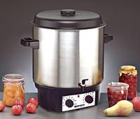 Rommelsbacher Fully Automatic Presersving Cooker/Hot Punch KA 2004/E Nerūdijantis plienas/juodas, 1800 W,