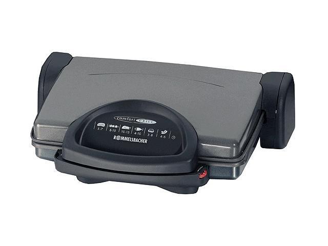 Rommelsbacher elektrinis kontaktinis grilis 1800 W su išskleidžiamomis 33 x 24 cm plokštėmis KG 1800