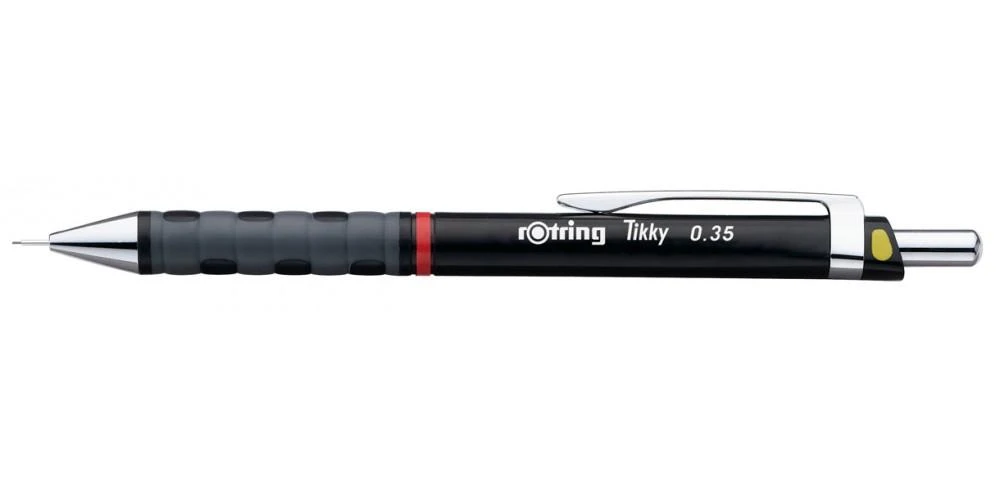 Automatinis pieštukas Rotring Tikky III Cc 0,35 Juodas - 1904694