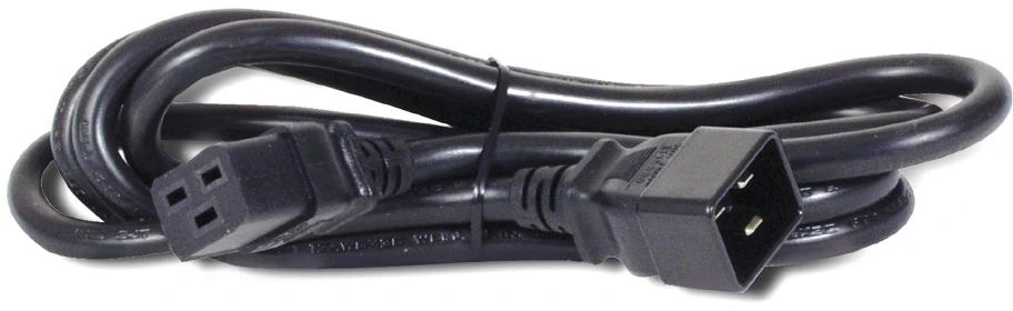 Roline EC320/C19-C20 maitinimo laidas, 16A/250V, 3m, juoda (1563-08-19)