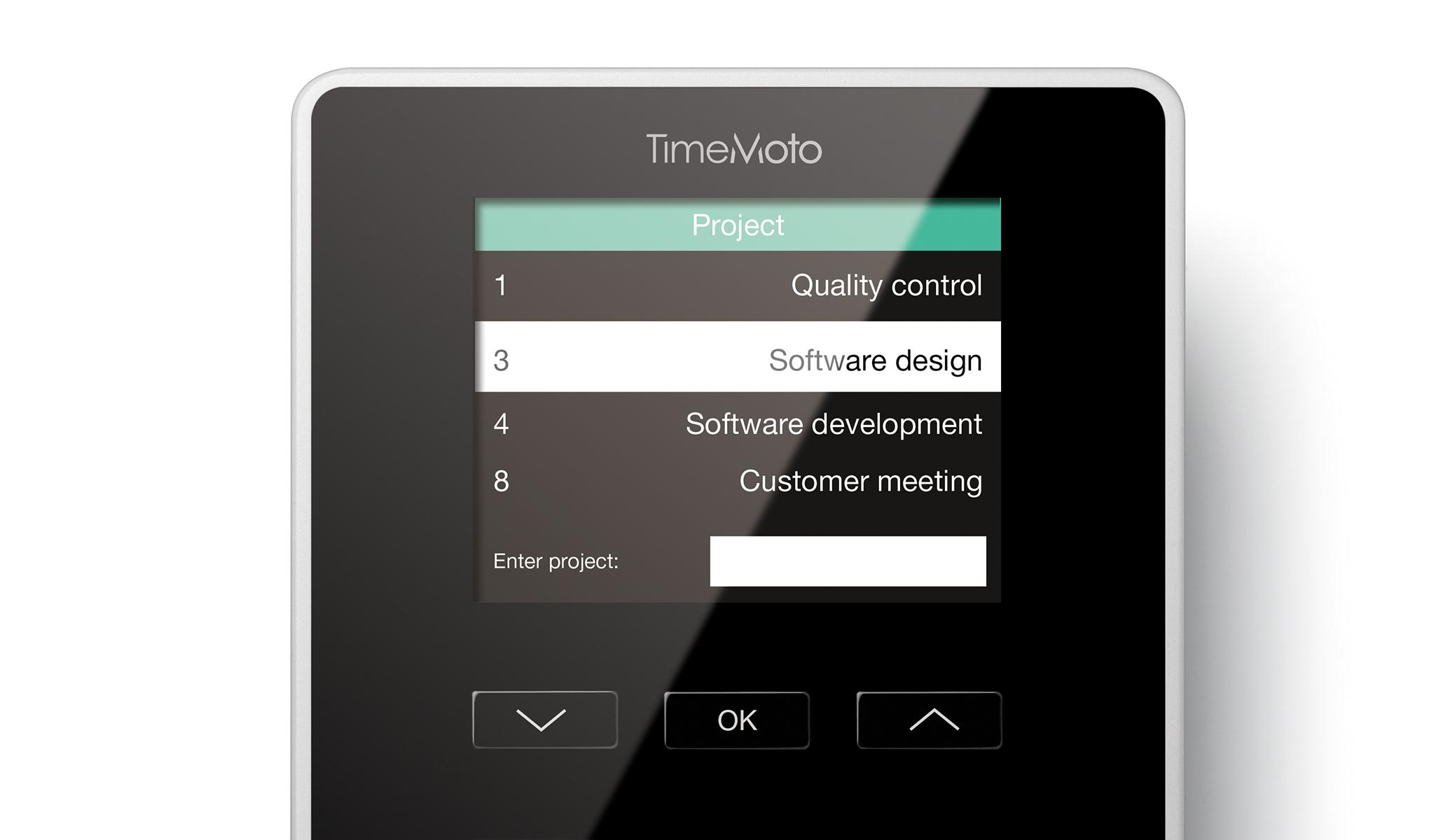 Įeigos sistema SAFESCAN TimeMoto TM-616