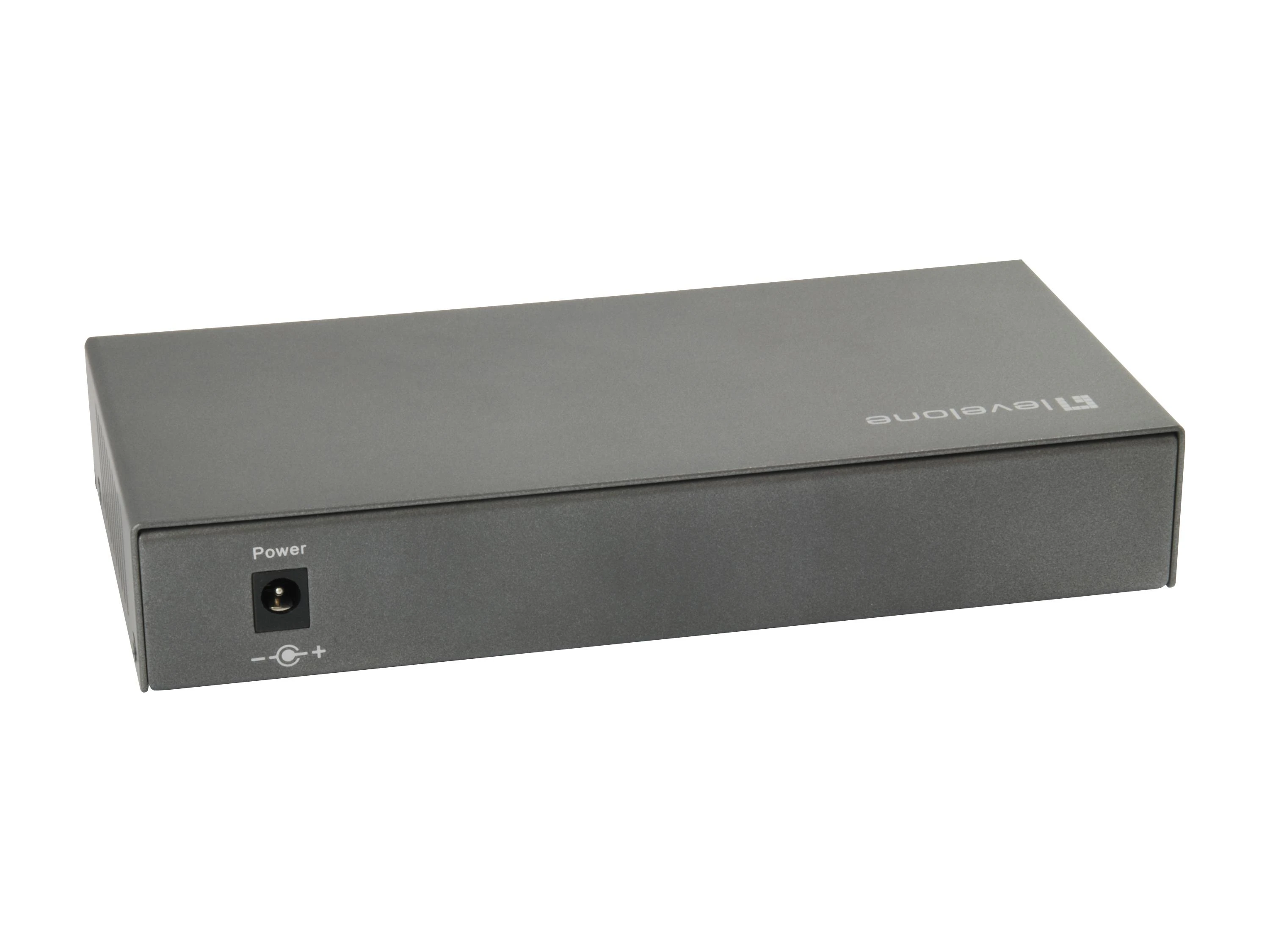 Šakotuvas Level One Carruzzo LevelOne GEP-0823 tinklo komutatorius Gigabit Ethernet (10/100/1000) Maitinimas per Eternetą (PoE) Juoda