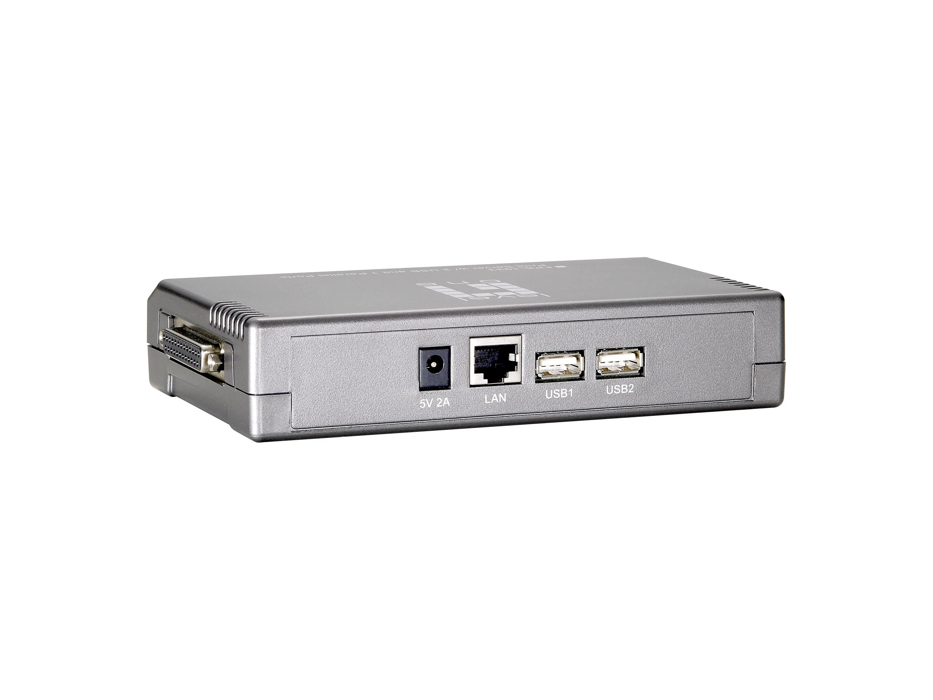 Level One Carruzzo LevelOne FPS-1033 spausdinimo serveris Eterneto LAN Pilka