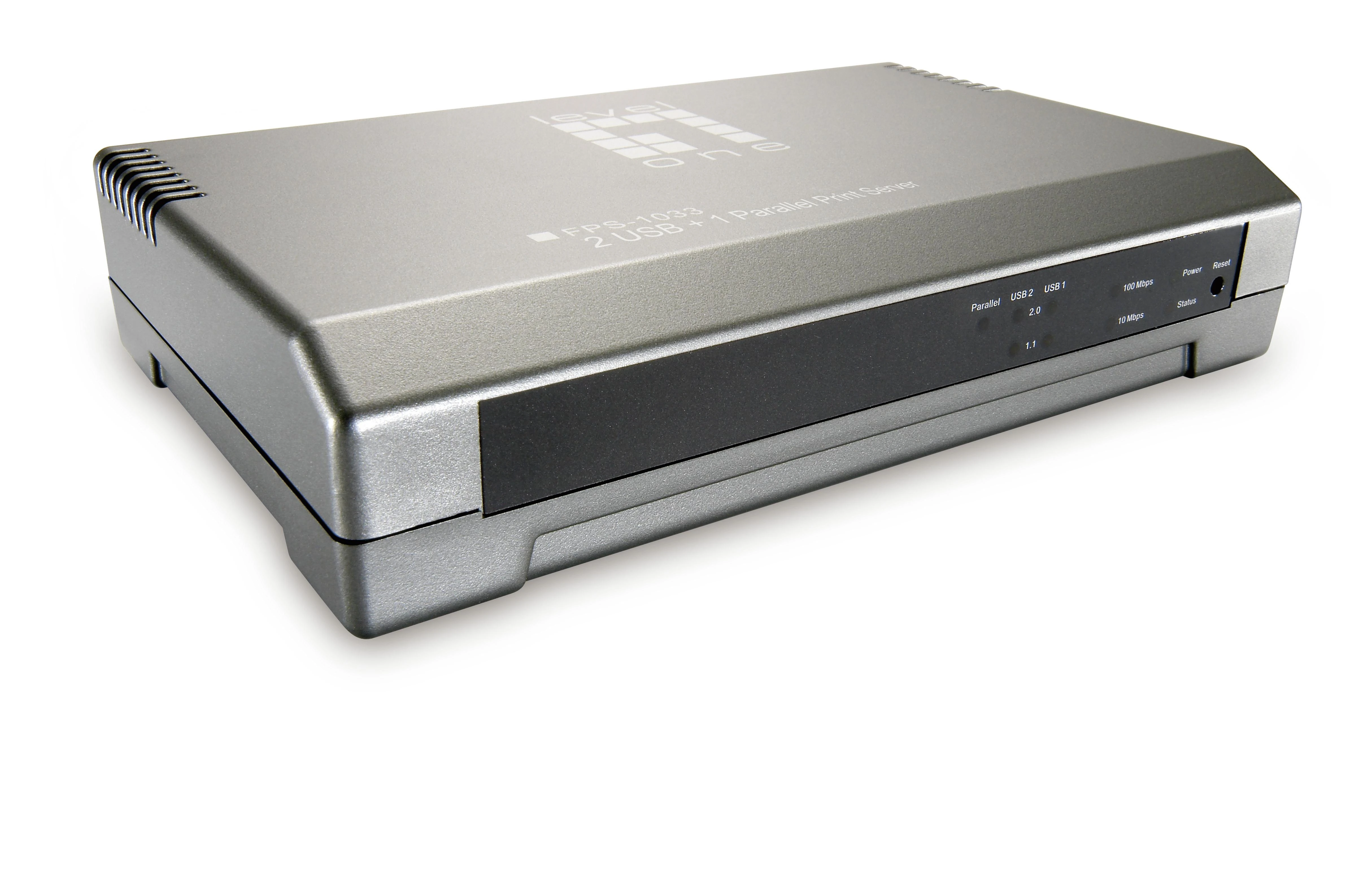Level One Carruzzo LevelOne FPS-1033 spausdinimo serveris Eterneto LAN Pilka