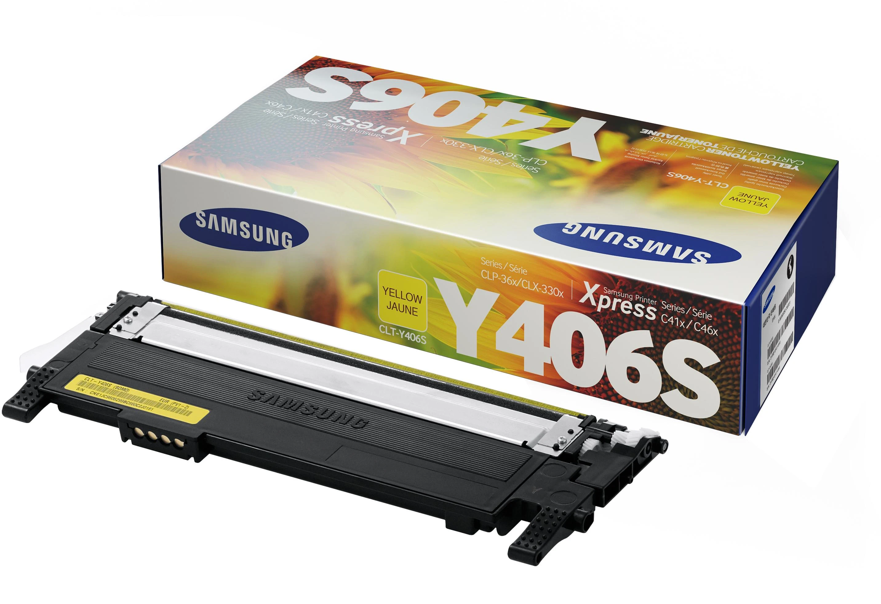 Hewlett Packard (HP) Toneris HP Samsung CLT-Y406S Geltona | 1000 psl | CLP-360/CLP-365 CLX-3300/CLX-3