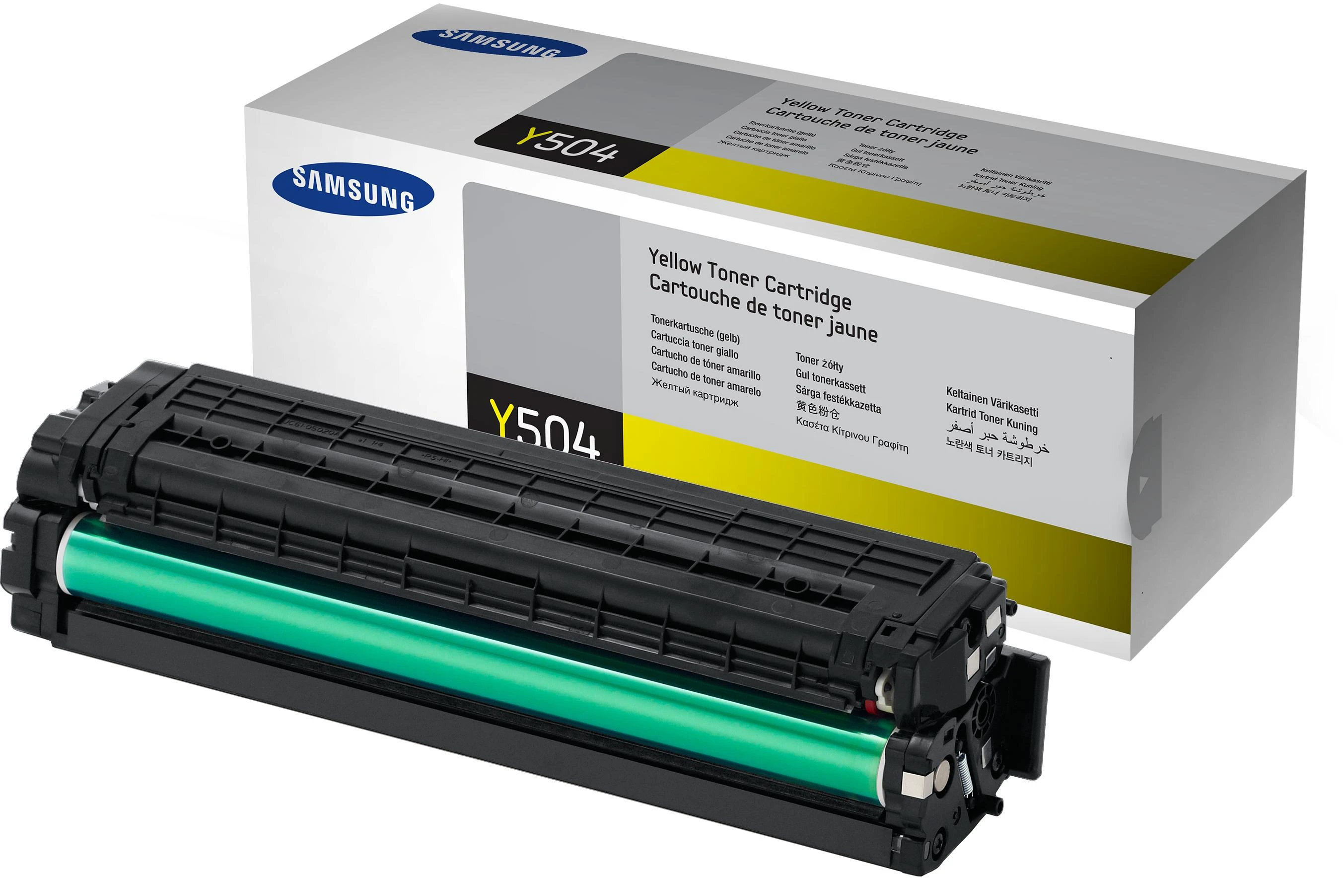 Hewlett Packard (HP) Toneris HP Samsung CLT-Y504S Geltona | 1 800 psl. | CLP-415 CLX-4195