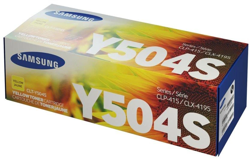 Hewlett Packard (HP) Toneris HP Samsung CLT-Y504S Geltona | 1 800 psl. | CLP-415 CLX-4195
