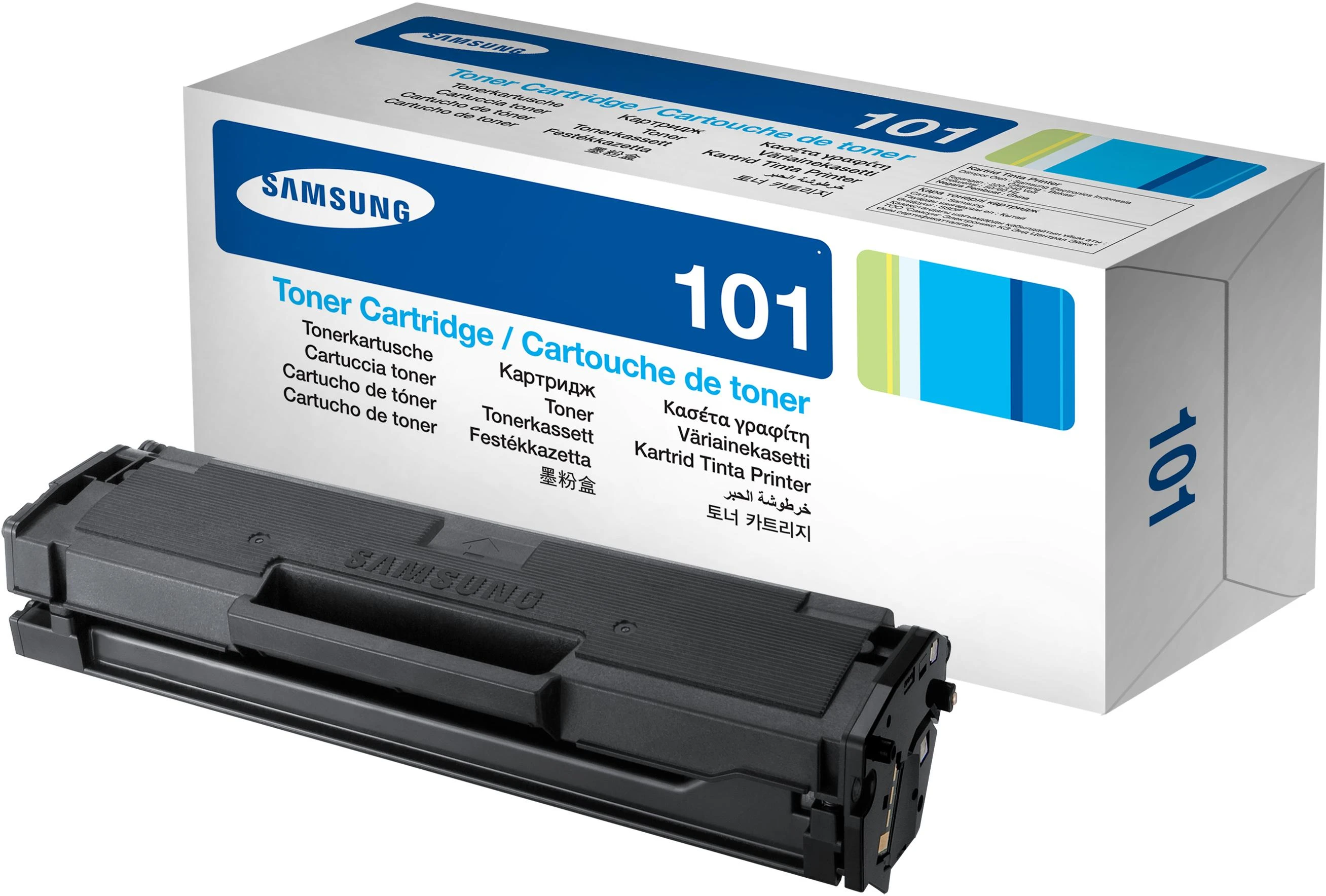 Hewlett Packard (HP) Samsung MLT-D101S/ELS (SU696A), juoda kasetė lazeriniams spausdintuvams, 1500 psl.