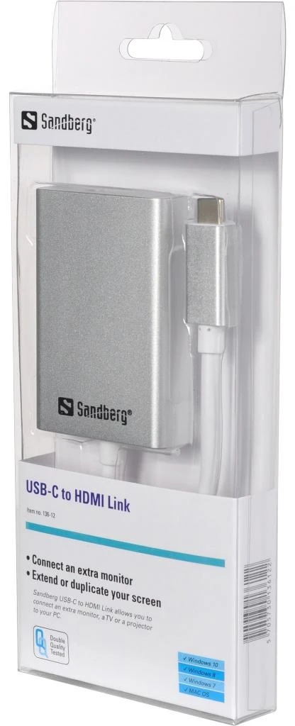 Sandberg USB-C į HDMI Link 4K/60 Hz