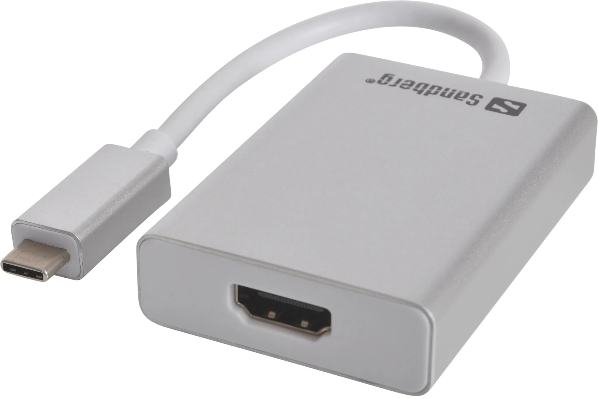 Sandberg USB-C HDMI adapteris adapterio jungtys