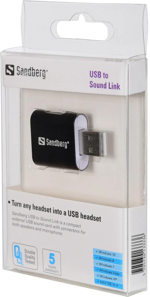 Sandberg USB į Sound Link