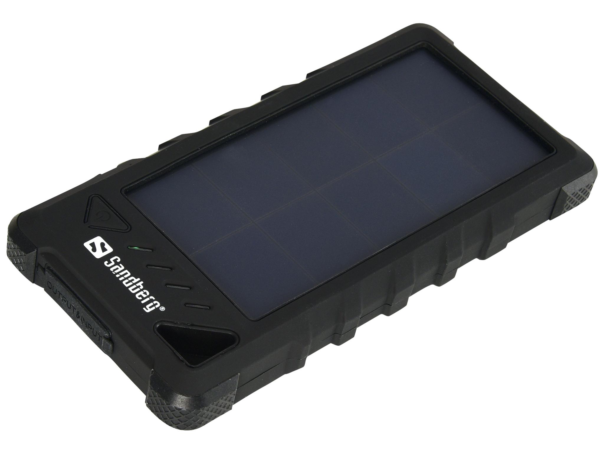 Nešiojamas įkroviklis Sandberg Outdoor Solar Powerbank 16000