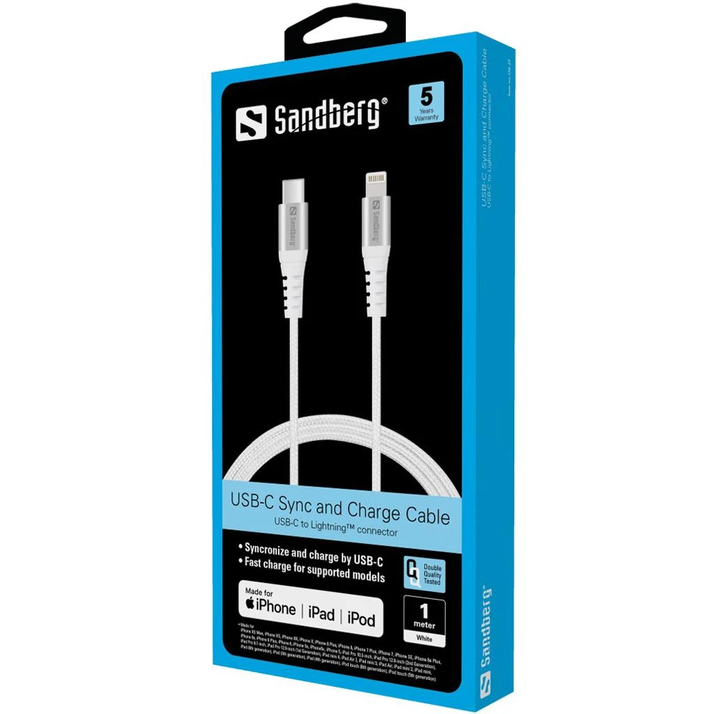 Sandberg USB-C PD su Lightning MFI 1M PRO