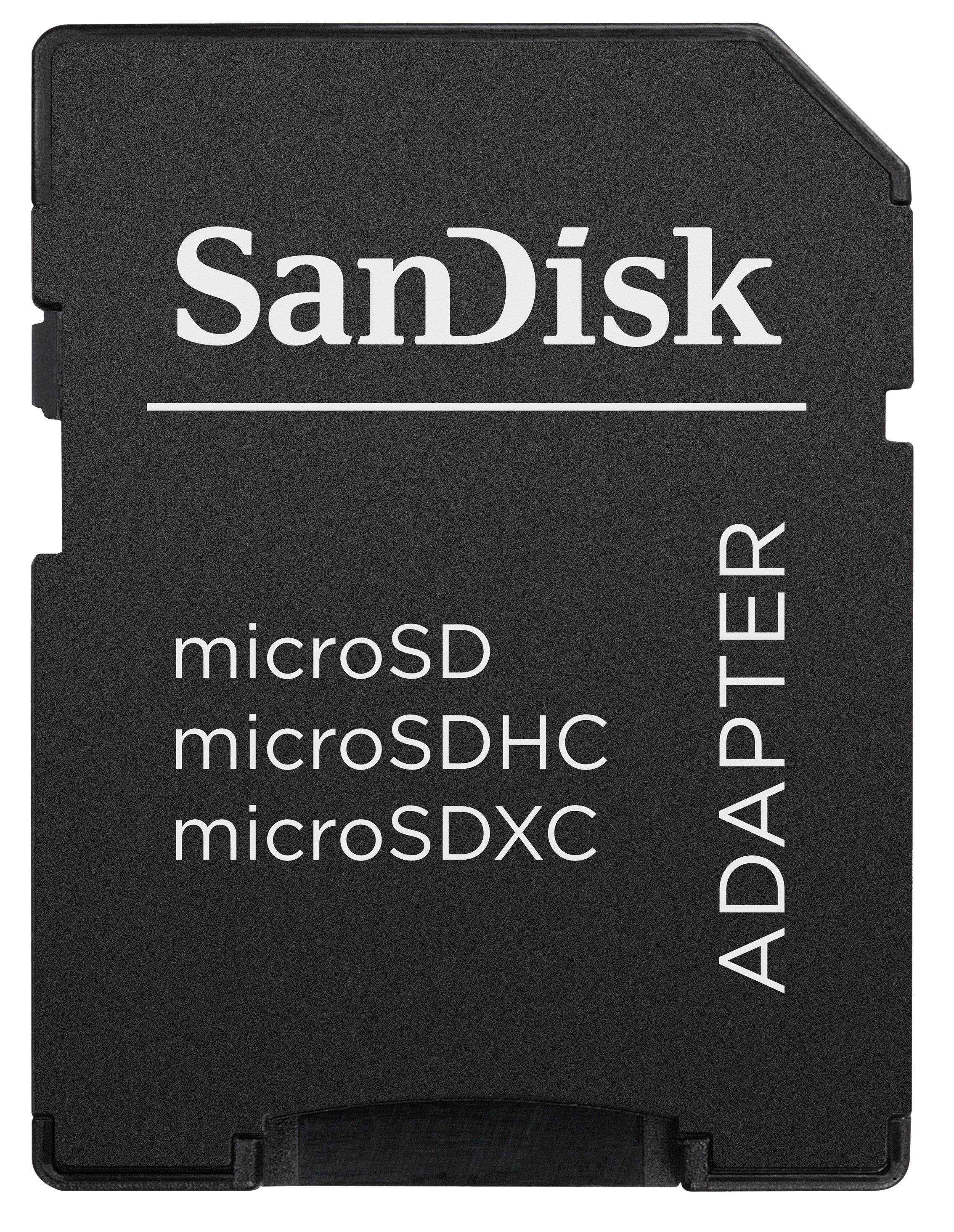 SANDISK 64GB Micro SD atminties kortelė, U1