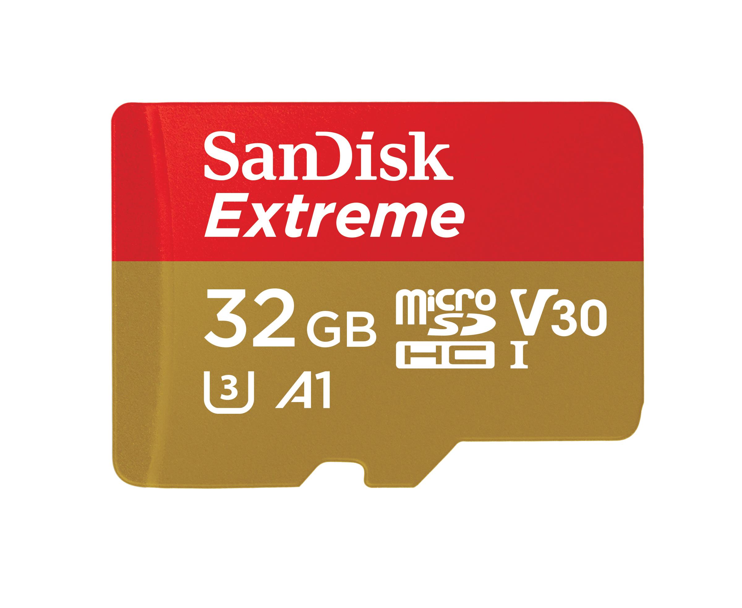 Atminties kortelė SanDisk Extreme Micro SD 32Gb