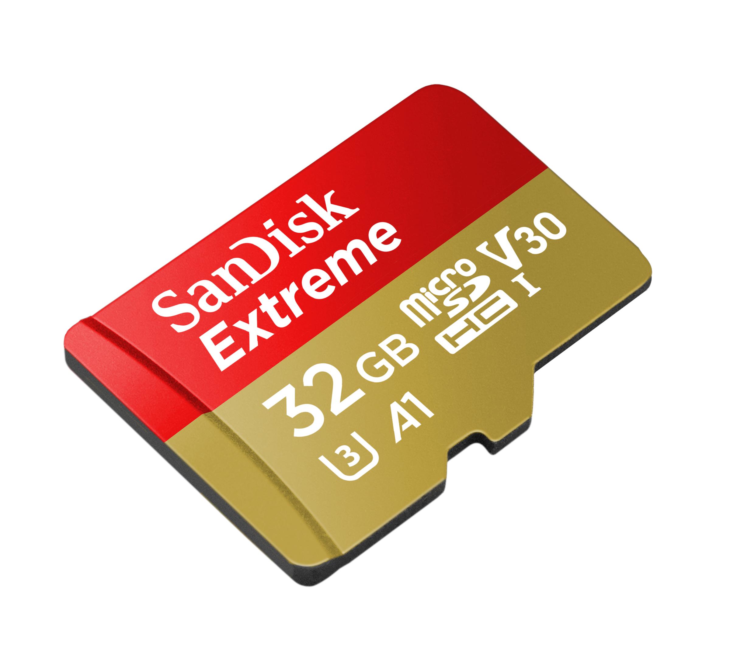 Atminties kortelė SanDisk Extreme Micro SD 32Gb