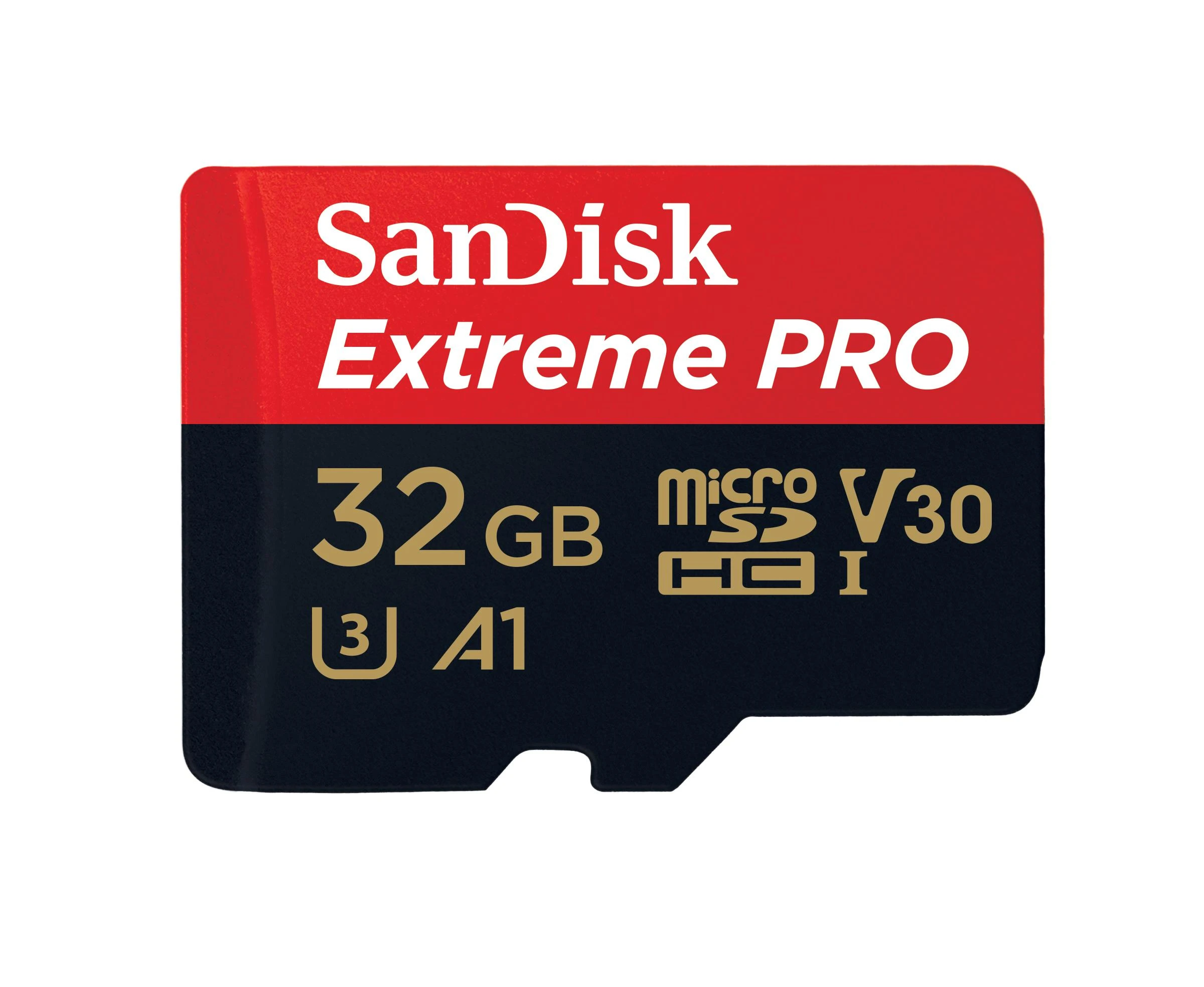 SanDisk Extreme Pro 32GB microSDHC kortelės korpusas