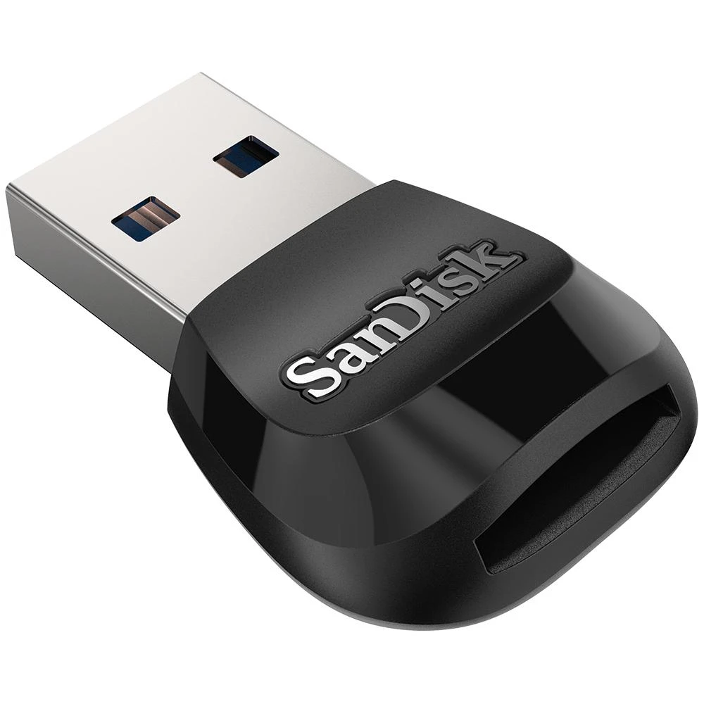 „SanDisk USB 3.0 Micro SD“ / „Micro SDHC“ / „Micro SDXC“ UHS-I skaitytuvas / rašiklis, palaikantis didesnį perdavimo greitį; EAN: 619659169039