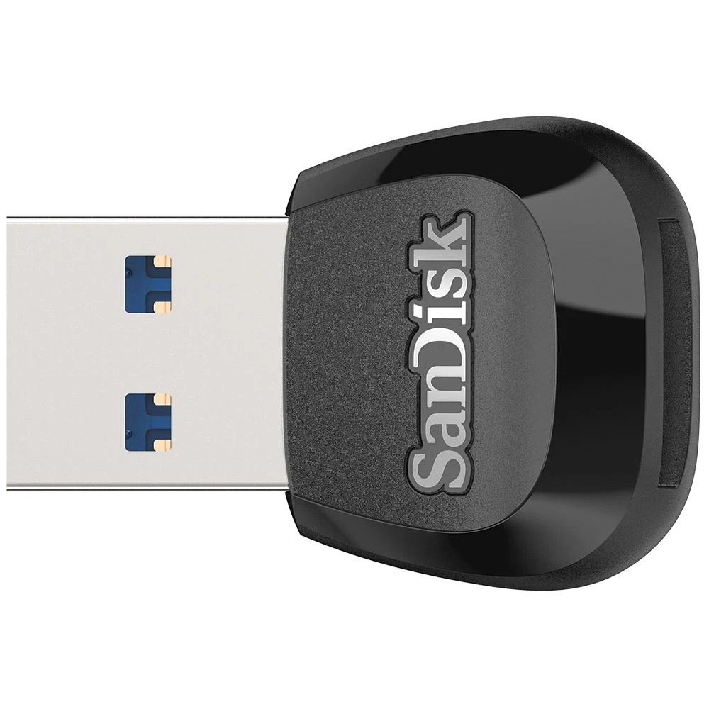 „SanDisk USB 3.0 Micro SD“ / „Micro SDHC“ / „Micro SDXC“ UHS-I skaitytuvas / rašiklis, palaikantis didesnį perdavimo greitį; EAN: 619659169039