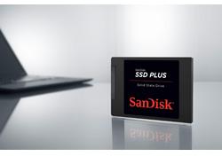 SANDISK SSD PLUS 480GB SSD, 2,5" 7mm, SATA 6Gb/s, Skaitymas / rašymas: 535 / 445 MB/s