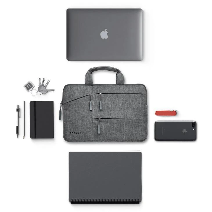 SATECHI Vanduo-Resistant Nešiojamas kompiuteris Carrying Case w/ Pockets 15''