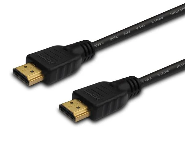Savio CL-01 HDMI cable 1.5 m HDMI Type A (Standard) Juodas