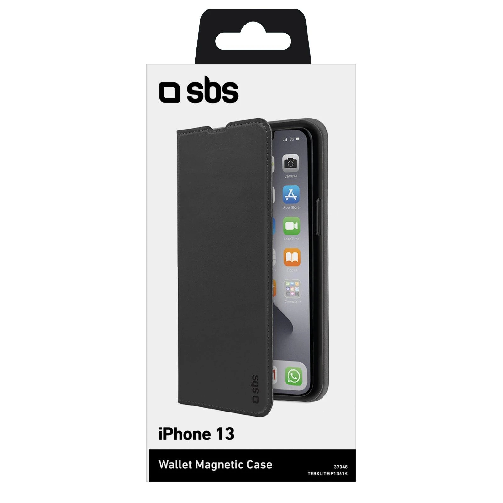 Dėklas Style SBS Lite Book Case Knygos stiliaus dizainas, skirtas iPhone 13