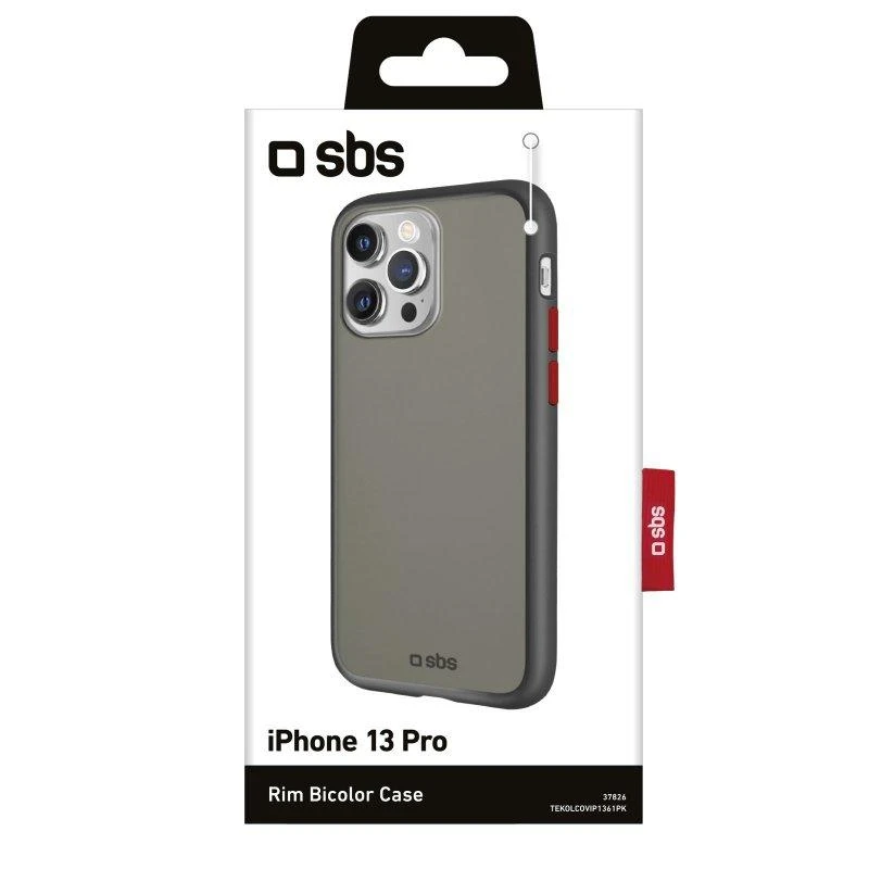 Dėklas Apple iPhone 13 Pro Rim Cover By SBS Juodas