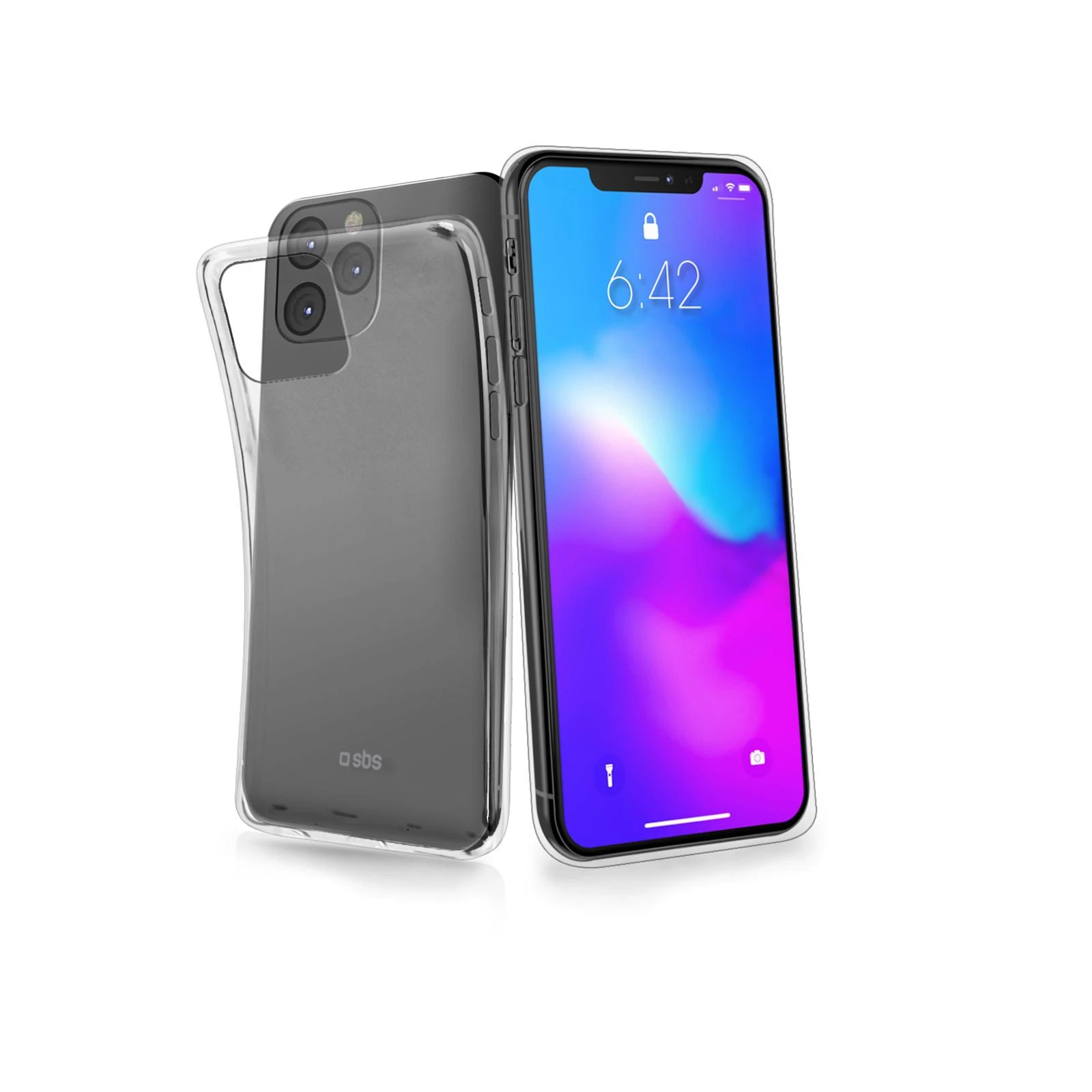 Dėklas Apple iPhone 11 Pro Max Skinny Nugarėlė SBS Permatoma