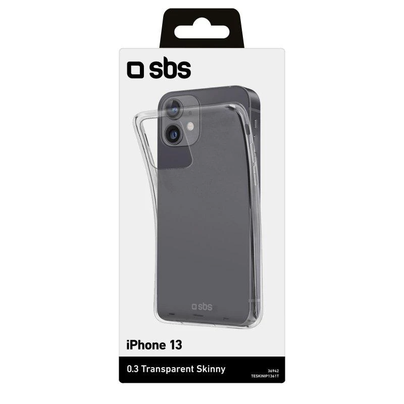 Dėklas Skaidrus SBS Skinny Cover Cover, skirtas iPhone 13