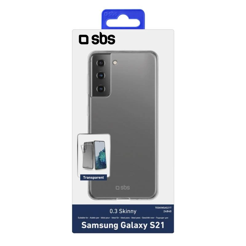 „Samsung Galaxy S21 Skinny“ dangtelis su SBS skaidrus