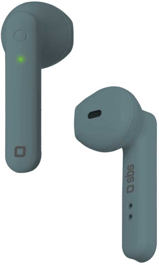 SBS Twin Buds belaidės ausinės - Ausinės - į ausis įkišamos - Calls \u0026 Music  - Mėlyna - Dvipusės - Multi-key | Varle.lt