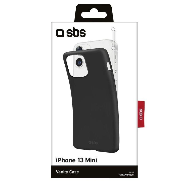 SBS Juodas Vanity Cover Minkštas, skirtas iPhone 13 Mini