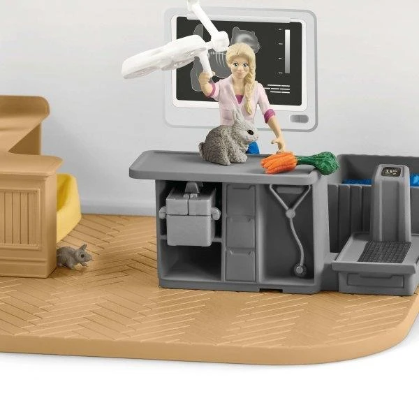 SCHLEICH FARM WORLD Veterinarijos klinika su naminiais gyvūnais