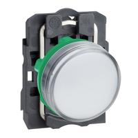 Schneider Electric Signal lempa 22mm balta 110-120V AC (XB5AVG1)