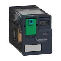 Schneider Electric Plugin-in relės Miniature Zelio RXM 4 jungikliai 12 V DC (RXM4AB1JD)