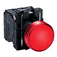 Schneider Electric raudona signalinė lemputė 22mm