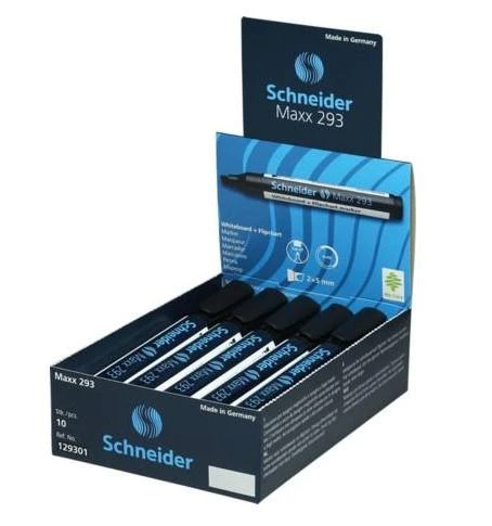 Schneder Žymeklis baltai lentai ir bloknotams SCHNEIDER MAXX 293, kirsta galvute
