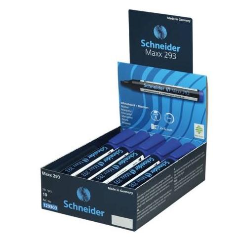 Žymeklis baltai lentai ir bloknotams SCHNEIDER MAXX 293, kirsta galvute