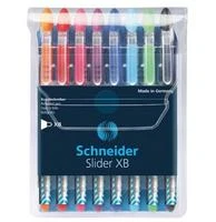 Tušinukų rinkinys Schneider SLIDER XB, 1,4mm, 8 spalvos