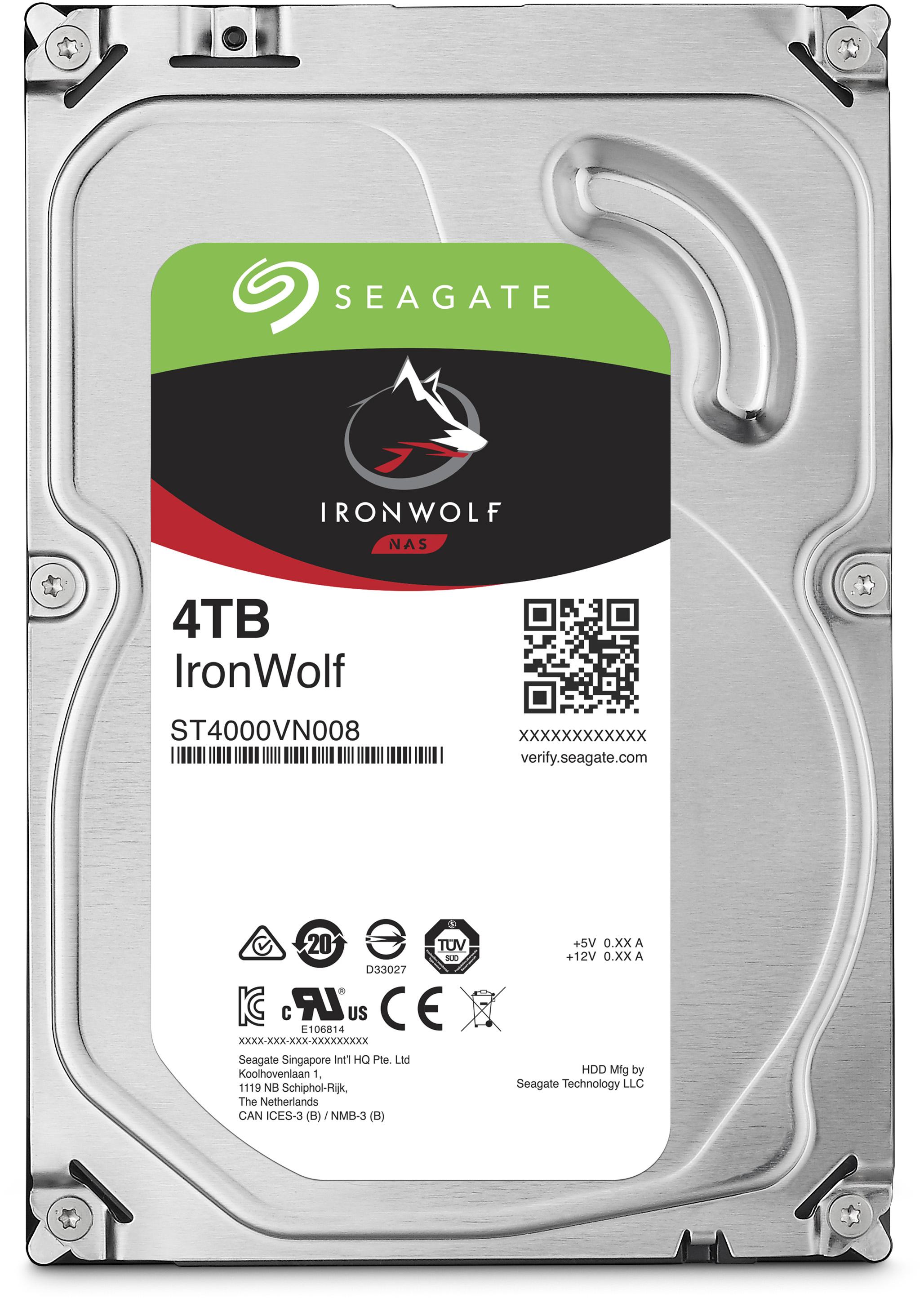 SEAGATE NAS HDD 4TB IronWolf