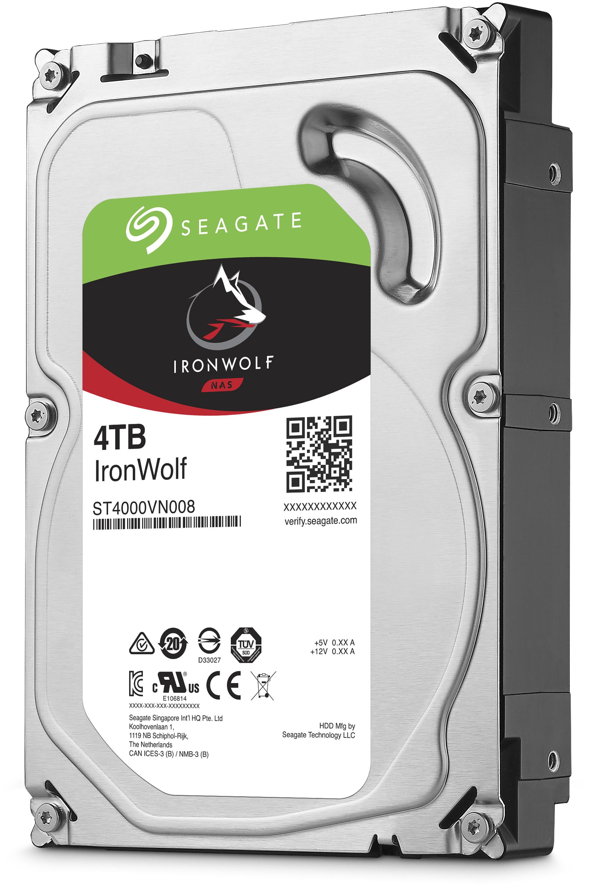 SEAGATE NAS HDD 4TB IronWolf