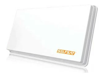 Selfsat H30D4 antena płaska - su LNB Quad