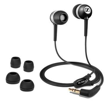 Wire ausinės Jack 3,5 mm Sennheiser CX 300-II Precision juodas