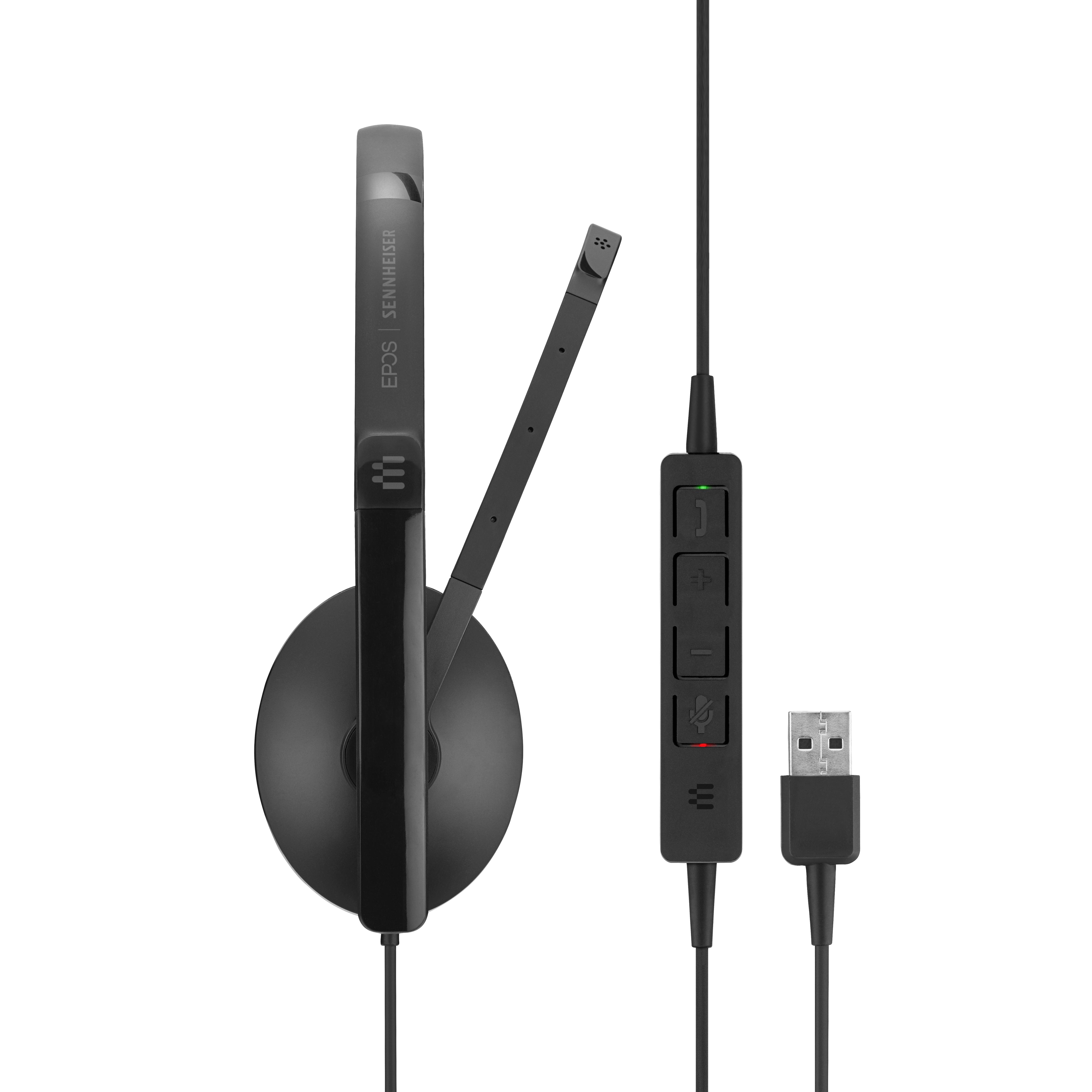 EPOS SENNHEISER SC 160 USB WIRED Ausinės BINAURAL INLINE CALL CONTROL MS |  Varle.lt