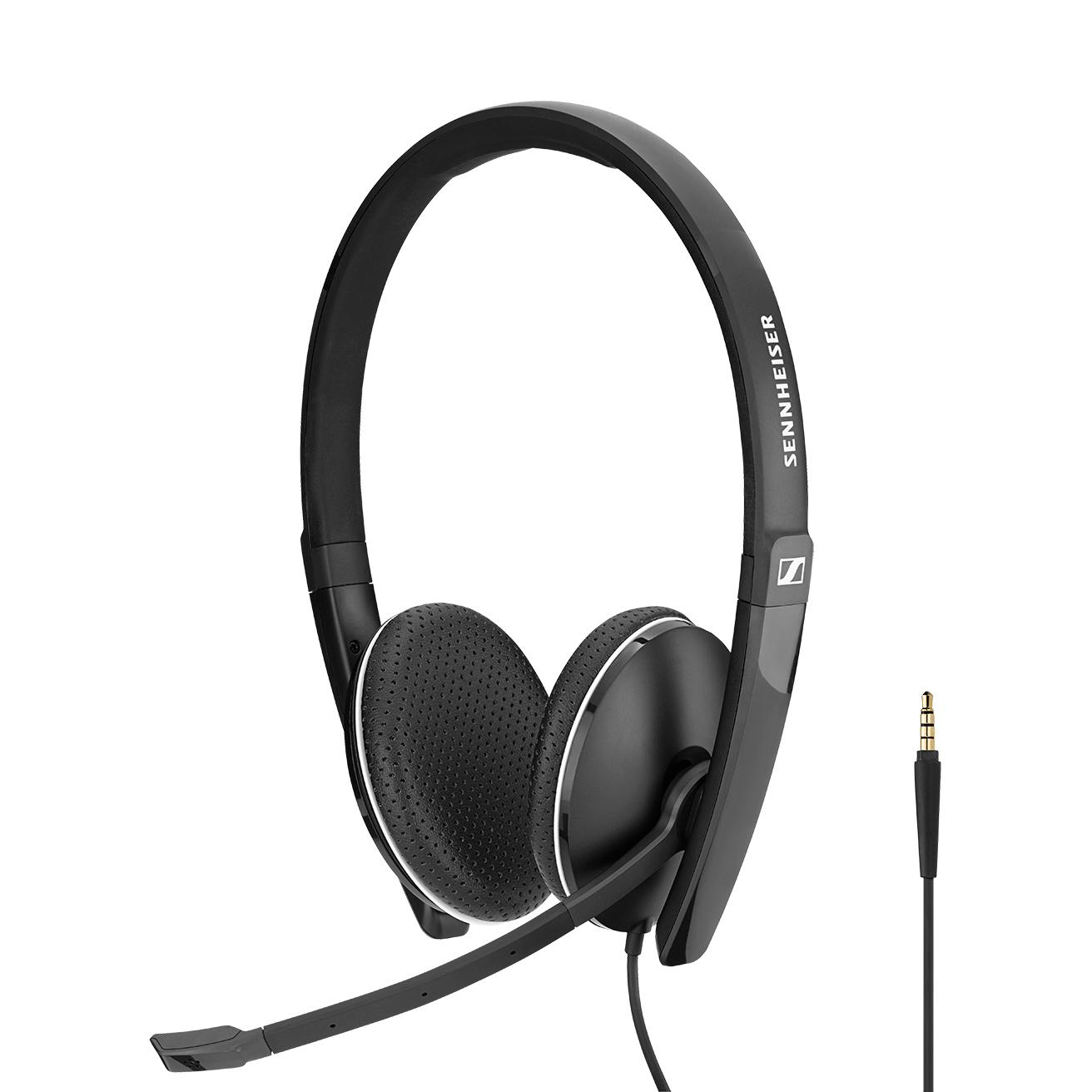 Biuro ausinės EPOS Sennheiser SC 165, 3.5mm, Juodos | Varle.lt