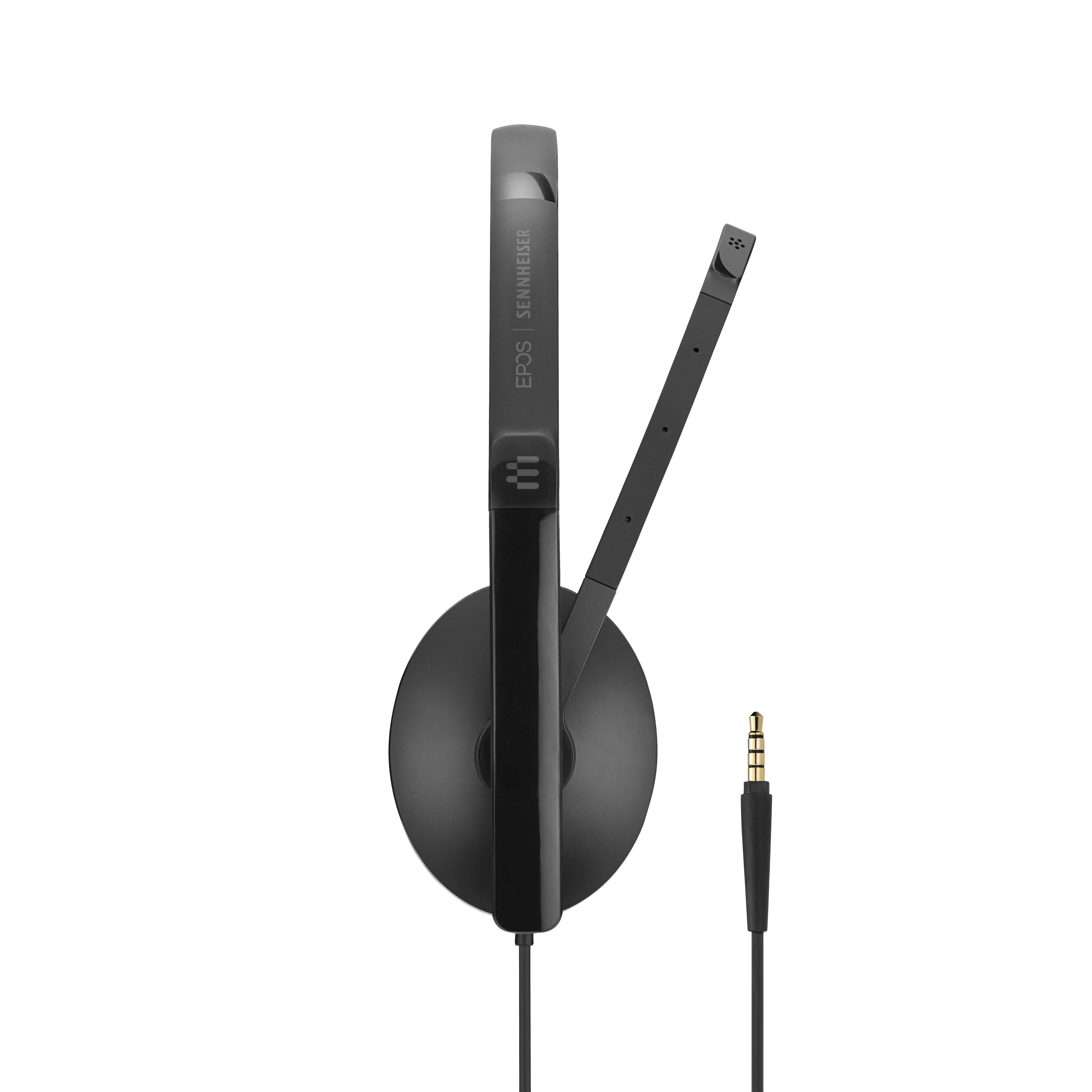 Biuro ausinės EPOS Sennheiser SC 165, 3.5mm, Juodos | Varle.lt