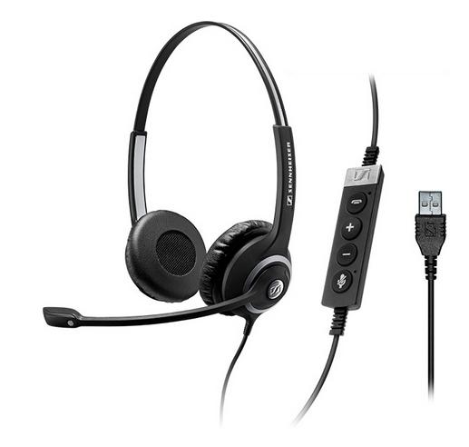 EPOS SENNHEISER SC 260 USB WIRED BINAURAL Ausinės,USB CONNECTIVITY AND  IN-LINE CALL CONTROL MS | Varle.lt