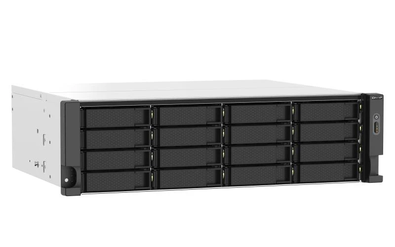 Serveris Išorinis kietasis diskas Nas tinklinė saugykla qnap ts-1673au-rp-16g juoda pilka